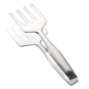 Pince à nourriture en acier écologique Pièce debout durable Pince à nourriture pour les restaurants de salade de taille personnalisée - Product Image 2