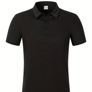 Camiseta 100% de algodón para hombre, camisetas de manga corta con estampado gráfico 3D para hombre, camisetas Polo cómodas antiarrugas para hombre - Product Image 1