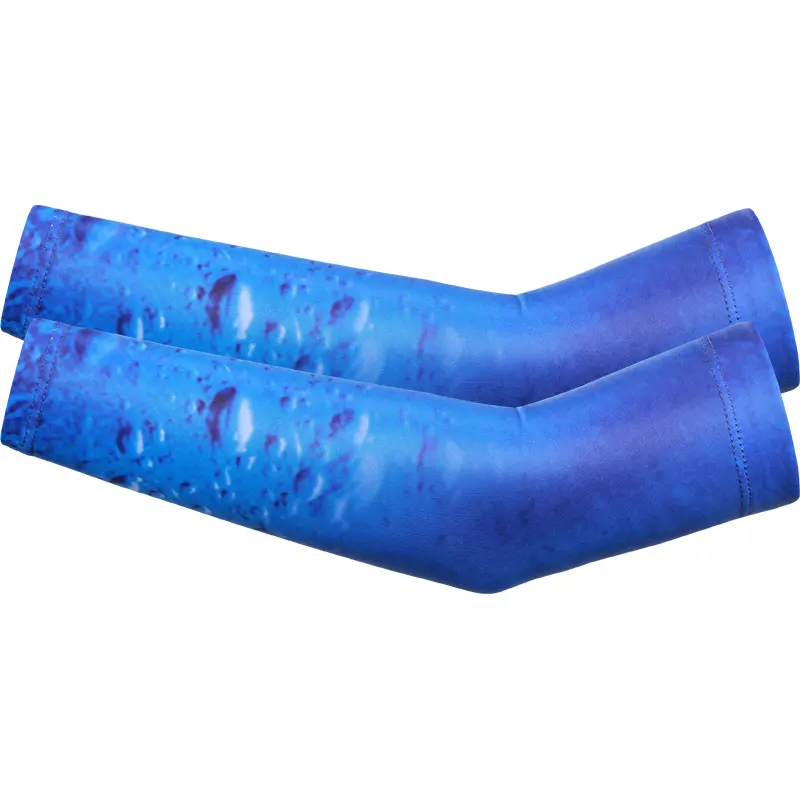Custom Sun Protection Arm Covers Wholesale Cooling Fishing Cycling Bike Football Sports Arm Sleeves