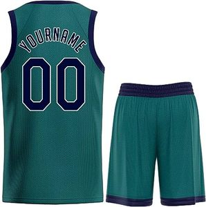 Uniforme de basket-ball personnalisé pour adultes, respirant, antibactérien, séchage rapide, 100% polyester - Product Image 3
