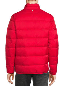 Chaqueta de plumón para hombre, chaqueta acolchada de plumón ligera para hombre, chaqueta acolchada a prueba de viento con cremallera, abrigo cálido, Parka de verano - Product Image 4