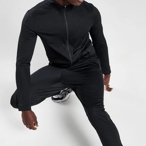 Chándales con logotipo personalizado para hombre, chándales gruesos, ropa deportiva para gimnasio, chándales de entrenamiento, traje para correr, conjunto de dos piezas y pantalones - Product Image 3