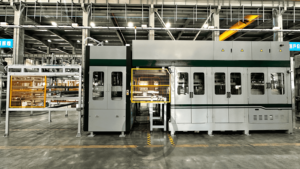 Hghy Bột giấy dùng một lần Máy đúc bộ đồ ăn Hộp cơm trưa Máy dây chuyền sản xuất Máy ép giấy - Product Image 4