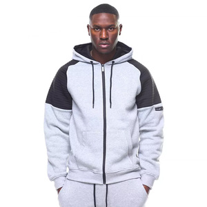 Sudadera con capucha de hockey personalizada de alta calidad OEM 100% Jersey de algodón con cordones tejido de lana cuello con capucha jerseys - Product Image 5