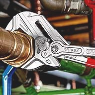 KNIPEX Pliers Wrench 400 Mm 85 Mm <b>Clamping</b> Width Chrome-Plated with Plastic Coating - Product Image 5