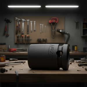 Hazet 3/8'' 6-Point Square <b>Impact</b> <b>Socket</b> with Traction Profile - Product Image 3