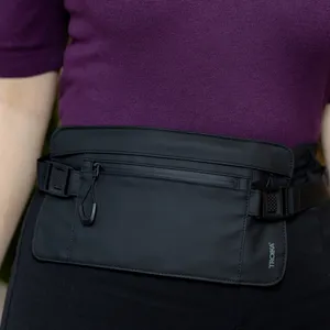 Borsa Personalizzata Nera da Cintura, Sacca Impermeabile per Attrezzatura da Escursionismo e Gadget - Product Image 2