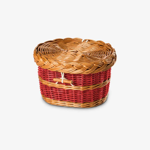 Urnes en rotin écologiques de haute qualité pour animaux de compagnie, urnes biodégradables pour cendres humaines, vente en gros en provenance du Vietnam, prix bas - Product Image 2