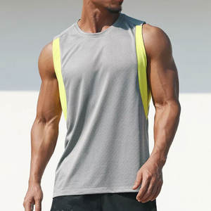 Ropa de entrenamiento de calidad superior superventas, camiseta sin mangas para hombres, camiseta sin mangas de secado rápido para hombres - Product Image 2