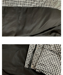 Giacca Invernale Imbottita da Donna 2026, Vendita Calda, con Stampa a Quadri e Lettere, Maniche Lunghe, Cappuccio e Due Tasche Laterali - Product Image 5