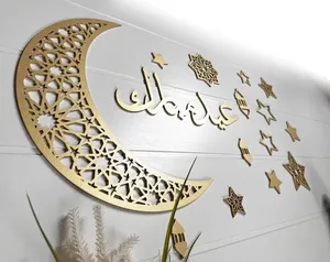 Arte Mural de Madera Hecho a Mano de la Mejor Calidad con Decoración de Madera Natural para Sala de Estar, Dormitorio y Oficina, Uso Decorativo, de la India - Product Image 2