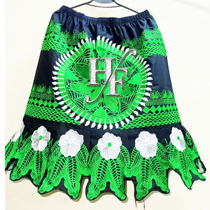 Venta al por mayor de tela de algodón poliéster personalizado Micronesia Island faldas estilo tribal Hawaiano faldas de Playa de las mujeres - Product Image 3