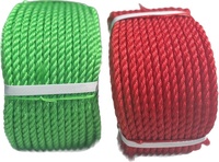 Cordes tressées torsadées en PE/Nylon de haute qualité, anti-bactériennes, anti-UV, durables, certifiées ISO 9001, diamètre 1-20 mm, emballage enroulé