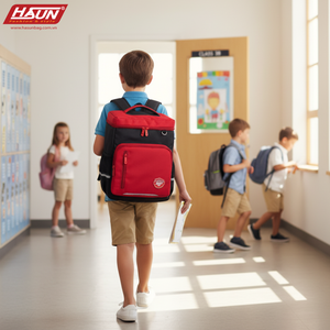 กระเป๋าเป้สะพายหลังนักเรียนระดับประถมกันน้ำมีโลโก้ที่กำหนดเองได้ - Product Image 3