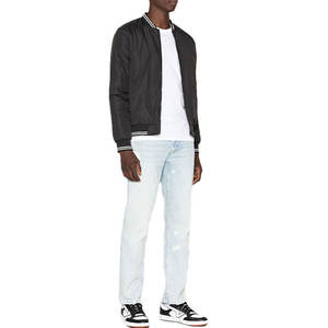 Veste d'extérieur en cuir de laine de haute qualité pour hommes meilleure veste universitaire de baseball personnalisée respirante pour l'hiver Service OEM bas quantité minimale de commande - Product Image 4