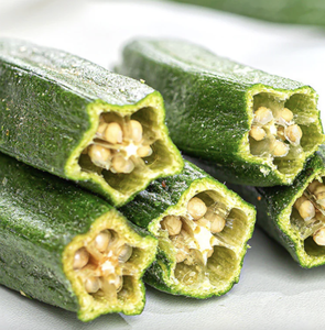 Okra séché de qualité supérieure du Vietnam, servant de collation polyvalente, avec un arôme séduisant et une texture croustillante équilibrée - Product Image 4