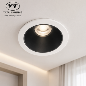 ไฟดาวน์ไลท์ LED 12W แบบฝังฝ้า อะคริลิค CRI สูง ทรงกลม ทันสมัย สำหรับใช้ภายในอาคาร เชิงพาณิชย์ โรงแรม แสงสีขาวธรรมชาติ - Product Image 1