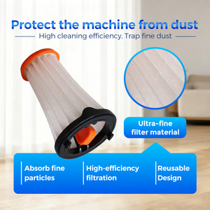 Filtre de remplacement pour aspirateur <span class=keywords><strong>robot</strong></span>, compatible avec <span class=keywords><strong>Electrolux</strong></span> EF144A/AEG/AEF144, filtre HEPA à étanchéité renforcée, fourni par l'usine - Product Image 3