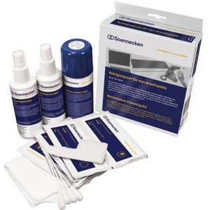 Soennecken - Juego de Limpiadores para Electrodomésticos, 125 ml, Limpiador de Teléfonos y Superficies, Limpiador de Pantallas, 10 Paños de Limpieza Sin Pelusa - Product Image 1