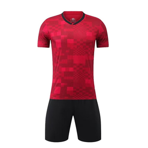 Vente en gros de vêtements d'équipe de football Ensemble de maillots de football personnalisés Vêtements de sport légers et respirants à séchage rapide Impression personnalisée personnalisée - Product Image 5