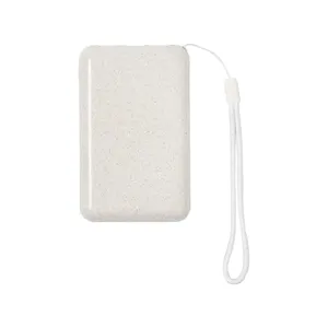 Power Bank Ecologico Surum in Paglia di Grano per Kit da Viaggio e Gadget - Product Image 5