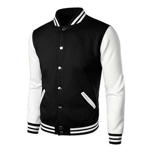 Chaqueta universitaria de béisbol Letterman de alta calidad para hombre, ropa de invierno bordada con estampado personalizado - Product Image 2
