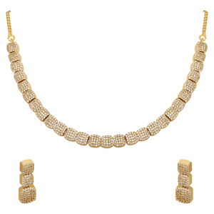 ชุดสร้อยคอเพชรอเมริกันสแควร์ Brilliance - Product Image 3