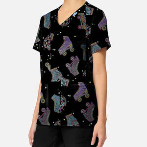 Conjunto de Ropa Profesional para Enfermeras, Médicos, Esteticistas y Personal de Bienestar, de Lona, Secado Rápido, Transpirable, Suave y de Alta Calidad - Product Image 5