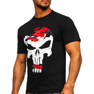 เสื้อยืดผ้าคอตตอนสำหรับผู้ชายเสื้อยืดพิมพ์ลายออกแบบได้ตามต้องการ - Product Image 3