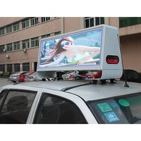 Panneau d'affichage à LED étanche couleur 320mm * 160mm pour panneau d'affichage de toit de taxi et écran LED de voiture en P5