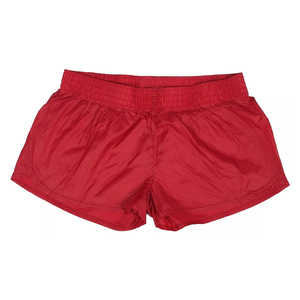 Offre Spéciale hommes décontracté sport Nylon court couleur rouge Fitness course élastique déchets séchage rapide entraînement Nylon Shorts - Product Image 1