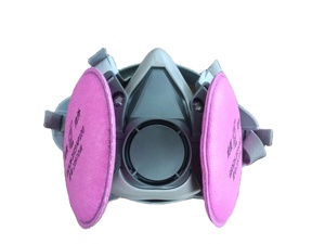 Respirador Industrial Reutilizable de Media Cara, Antipolvo, Formaldehído, Vapor Orgánico, para <span class=keywords><strong>Soldadura</strong></span>, Pintura y Pulverización - Product Image 4