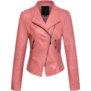Veste en cuir de luxe pour femmes avec logo personnalisé et finition haut de gamme pour les marques mondiales - Product Image 6