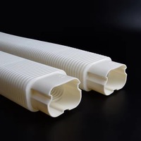 Prix du fabricant Ensemble de lignes de conduites en PVC Système GG Conduit à joint flexible Couvercle de tuyau AC Conduit flexible pour systèmes HVAC