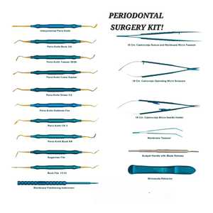Kit de elevación de membrana sinusal de primera calidad, herramientas quirúrgicas dentales para implantes, Kit avanzado de elevación sinusal, herramientas para implantes - Product Image 3