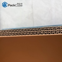 Conteneur en carton ondulé octogonal personnalisé pour l'emballage de matériaux granulaires et en poudre
