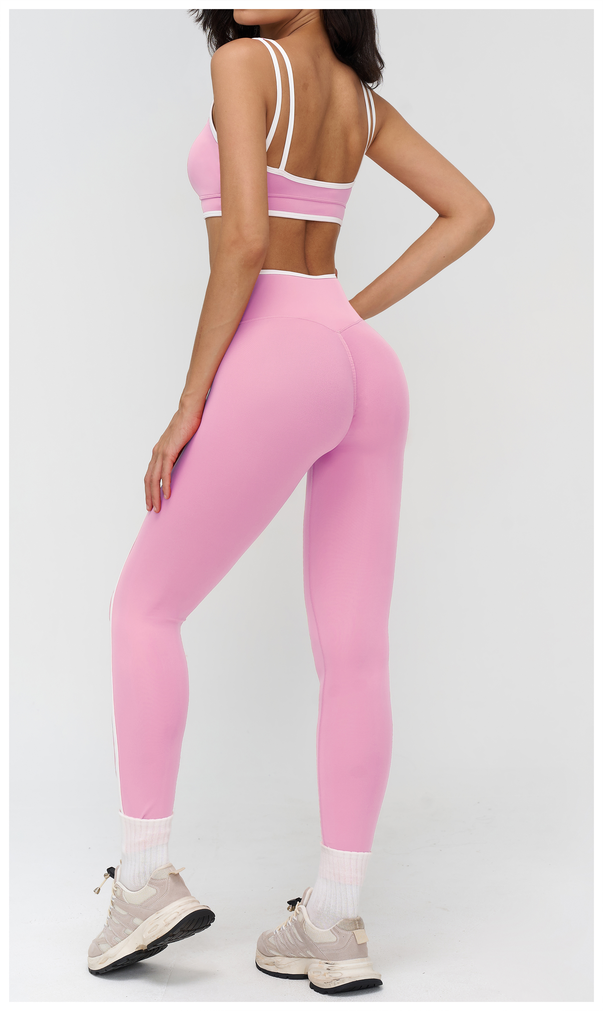 Pink Bra-1+ Shorts