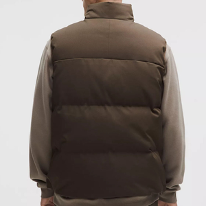 Chaleco acolchado de plumón para hombre, impermeable, transpirable, sin mangas, con relleno cálido, para invierno. - Product Image 2