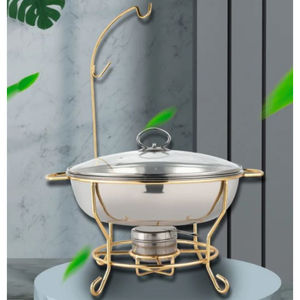 Ensemble de buffet chauffe-plats en acier inoxydable pour organisateur de restaurant - Product Image 5