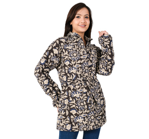 Chaquetas de manga corta y larga acolchadas hechas a mano para mujer y niña, ropa de calle personalizada, estampado con cremallera, abrigo de invierno - Product Image 1