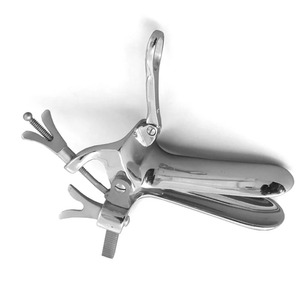 Spéculum vaginal Trelat en acier inoxydable de qualité supérieure petit grand 95mm X 35mm Instruments de gynécologie manuels chromage - Product Image 4