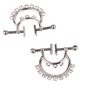 QKKQ Neue Edelstahl-Nippel klemmen Bondage Sexspielzeug für Erwachsene Edler Stahl <span class=keywords><strong>clip</strong></span> Geeignet für erwachsene Männer und Frauen - Product Image 5