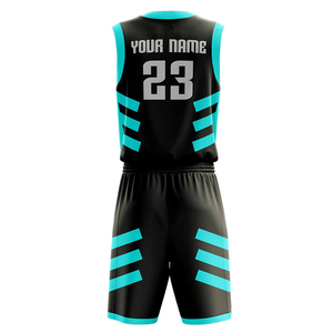 Ensemble de Tenues de Basketball Personnalisées avec Logo, en Polyester de Haute Qualité, Séchage Rapide, Impression par Sublimation Automatisée et de Qualité Supérieure - Product Image 6