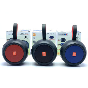 Altoparlante Bluetooth portatile rotondo a energia solare con Radio FM, USB, Slot SD per dispositivi universali per telefoni cellulari - Product Image 2