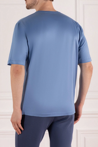 เสื้อยืดผ้าฝ้ายแท้ 100% ปักลายแบบดิสเทรส ระบายอากาศได้ดี สวมใส่สบาย สไตล์สตรีทแวร์ ลาย 3 มิติ น้ำหนัก 400 กรัม ลายปักด้านหน้า - Product Image 6