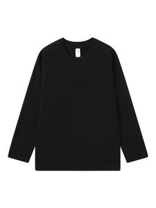 เสื้อสเวตเชิ้ตคอโอ แขนยาว ผ้าคอตตอนแท้ 100% หนา 250 กรัม ลายพิมพ์ดิจิทัล ไม่เป็นขุย สีพื้น ทรงหลวม ใส่ได้ทั้งชายและหญิง - Product Image 4