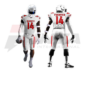 Conjunto de uniforme de fútbol americano para jóvenes y adultos, aparejos de sublimación personalizados, diseño de sarga, camisetas de fútbol americano personalizadas - Product Image 2