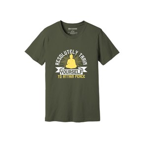 Camiseta de Mujer 100% Algodón con Estampado 3D de Buda, Estilo Casual, 12 Opciones de Color, 160-180 GSM, Diseño Personalizable - Product Image 1