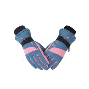 Guantes de Esquí Dobles Negros para Adultos, Guantes de Invierno para la Nieve, Impermeables y Resistentes al Desgaste, con Guantes Interiores - Product Image 1