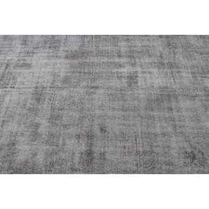 พรมวินเทจขนาดใหญ่ 6.2x9.8 ฟุต พรมตุรกีสีเทา พรมขนสัตว์สไตล์ตะวันตกเฉียงใต้ - Product Image 5